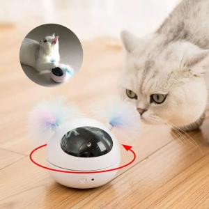 Wholesale Laser Cat Toy Pet Christmas Gift ABS Kitten Charging Automatic Function from china suppliers