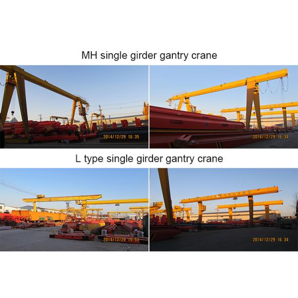 Direct Gantry Crane Manufacturers Stock Yard Double Girder Gantry Crane