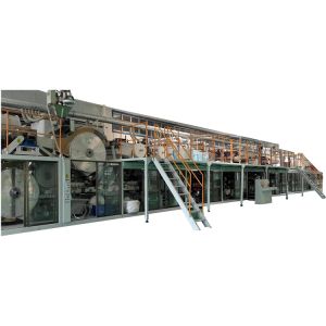 Buy cheap 35m Length 150Pcs/Min Diaper Manufacturing Plant Siemens PLC from wholesalers