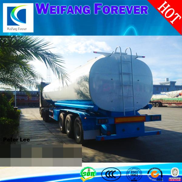 Good Use Aluminium Alloy Oil/Fuel/Gasoline Oil Tank/Tanker Truck Semi Trailer