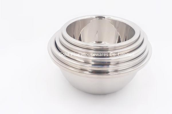 26cm Eco-friendly stainless steel basin salad bowl grease container keeper