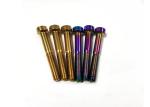 Motorcycle Titanium Bolts Screws Round Head Bolts Din 912 M5 Titanium Screws