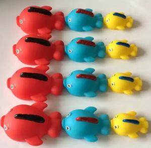 Wholesale Rubber Natural Rubber Baby Toys ,Sea Creature Bath Toys With Magnetic Connectors from china suppliers