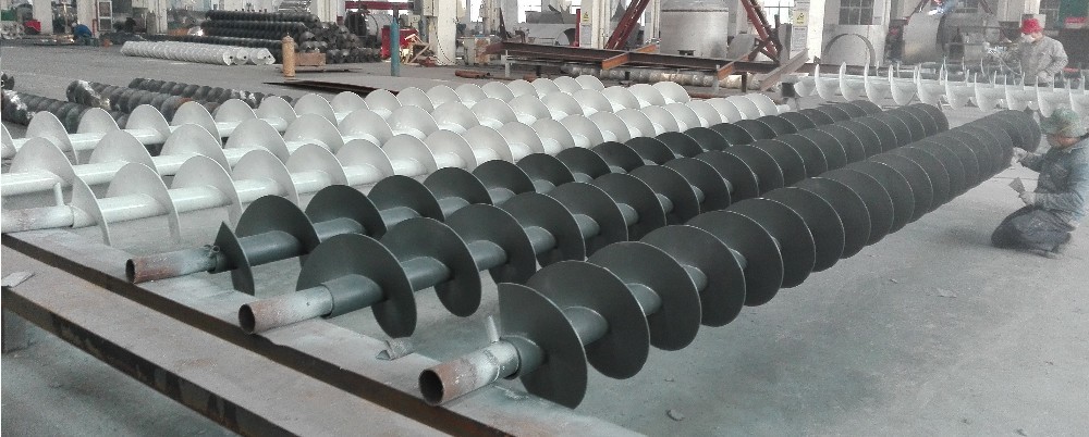 Stainless Steel Screw Conveyor System Screw Silo Hoppers Large Capacity