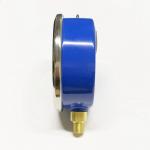 Glass Ammonia Refrigeration Pressure Gauge 300 Psi 80mm Water Chiller Manometer
