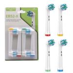 Oral Brush Head Twist Action Pro Replacement Toothbrush Heads EB52-X