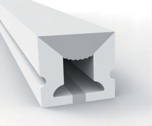 Wholesale 10×10mm LED Silicone Tube Waterproof IP68 For Led Strip Lighting from china suppliers