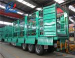Bulk Cargo Transport 3 Axles Detachable Fence Truck Trailers