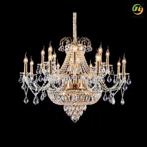 China Modern Atmosphere Candle Crystal Lamp Hardware D750 X H800 on sale