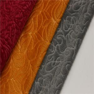 Wholesale Washable Sofa Cloth Fabric Embossed Microfiber Fabric Modern Design from china suppliers