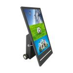 43" Portable LCD Display Signage Outdoor Digital Battery Powered With Wheels