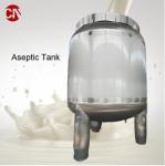 Stainless Steel Aseptic Hot Water Storage Tanks for Customer Requirements