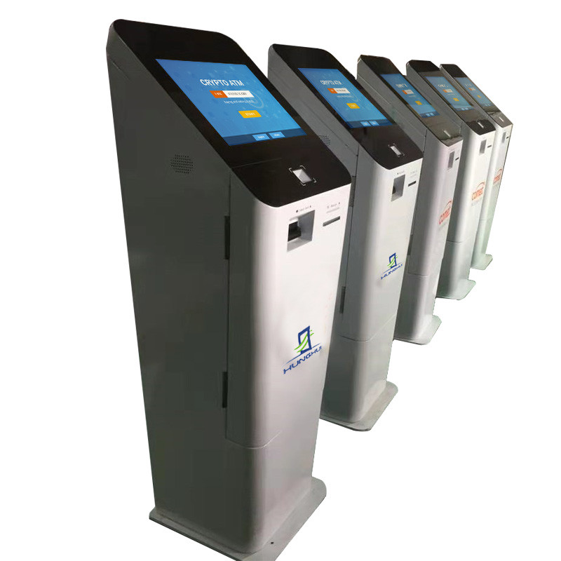 One Way Two Way ATM BTC Machine Cash 2 Bitcoin Atm For Railway Station