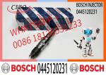 Engines Parts 4D107 6D107 Fuel Injector 0445120231 6754-11-3011 For Komatsu