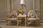 French Classic Soft Fabric Decorative Armchairs FC-201