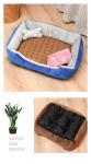 Anti Stress Plush Polyester Pet Calming Beds Soft Warm Dog Kennel Cushion 20cm
