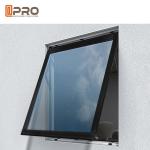 1.4mm Frame Thickness Metal Awning Windows / Aluminium Single Top Hung Window