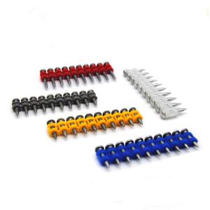 Wholesale 3.0*25mm High Speed Concrete Coated Nails With Flat / Checkered Head from china suppliers