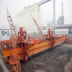 Longitudinal Stockyard Bridge Type Bucket Wheel Reclaimer For Coal Fired Power