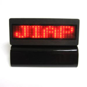 Wholesale Rechargable LED message Badge 7 from china suppliers