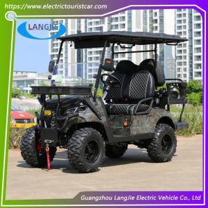 Wholesale 4 Wheels Electric Golf Cart Car With Golf Bag Rack 5KW Electric Scooter Golf Buggy from china suppliers