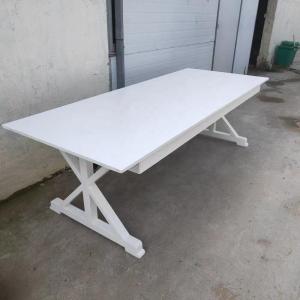 Wholesale Outdoor Wedding Event Rental Wood Banquet Folding Table for DINING TABLE Style Needs Folded Design and Sale from china suppliers