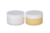 China 100g Customized Color and Cus[tomized Logo Od 80mm Cream Jar Containers With Plastic Scraper Packaging UKC19 on sale