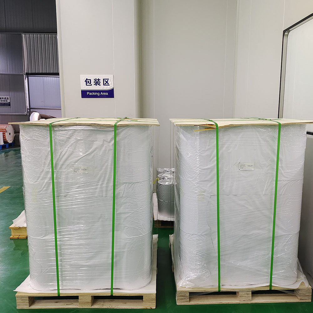 PE Coated Dialyzing Thermal Hamburger Aluminum Foil Kraft Greaseproof Rolling Thermal