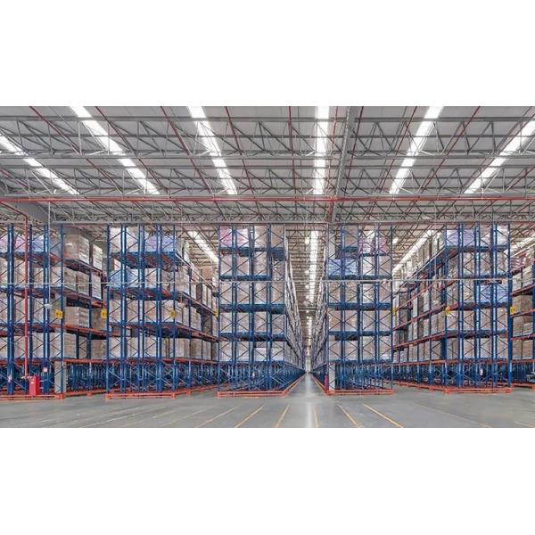 Heavy Duty Adjustable Pallet Racking System , Durable Double Deep Warehouse Storage Racking