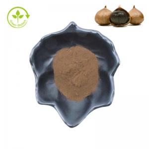 China Black Garlic Powder Buy Factory Health Product Organic Black Garlic Oil Extractr 10:1 Black Garlic Extract on sale