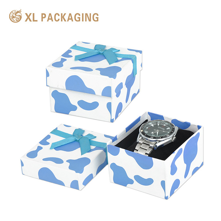 Custom Logo Gift Display Square Watch Box Cases for Different Kinds of Gifts OEM