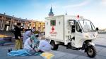 DAYANG 2021 Water Cooled Engine 175CC Three Wheel Ambulance Tricycle for