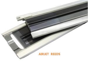 Wholesale Sturdy Stainless Steel Weaving Loom Spare Parts Air Jet Reeds For Picanol Omni from china suppliers