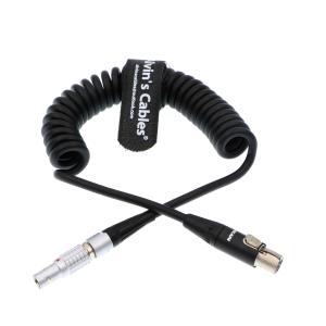 Wholesale ARRI RED Cameras 12V Monitor Power Cable Lemo 2 Pin Male to Mini XLR 4 pin Female from china suppliers