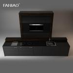 Melamine Kitchen Cabinets Villa Modern Kitchen Cabinet with Particleboard