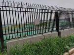 America Iron Steel 6FT Tubular Steel Fence Black Spear Top Metal Fence