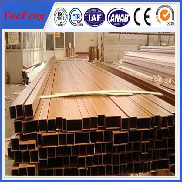 Hot! Woned extruded aluminium moldings plant milled extrusion aluminium square