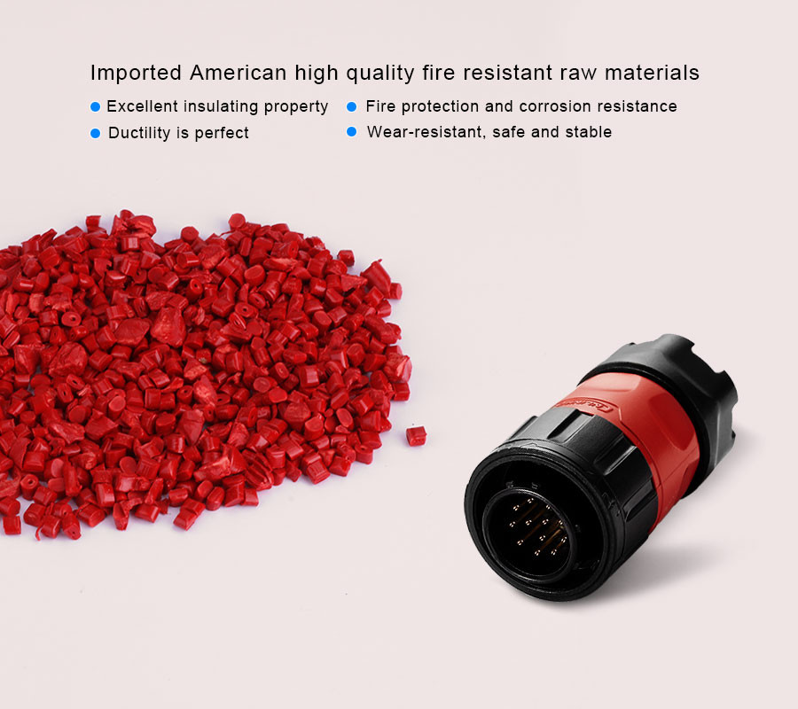 Hot Sale 12Pin Wire Harness Sockets Connector XLR Heavy Duty Connector for Automatic Device