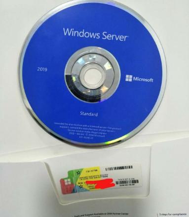 Quality DVD Microsoft Windows Server 2019 Standard OEM Win Server 2019 STD COA Sticker for sale