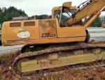 secondhand korea hyundai chain korea excavator 225-7/220-5 korea hyundai crawler