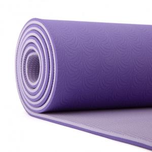 Wholesale Anti Slip 173×61cm 8mm Tpe Yoga Foam Mat Pliates Home Fitness Use from china suppliers