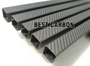 Wholesale Square Plain Twill Weave Carbon Fiber Tubing For Advertising Panels from china suppliers