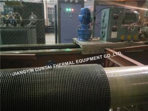 Wholesale A106GrB OD219.1mm Carbon Steel Finned Tubes , Low Fin Tube Pipe Rolling from china suppliers