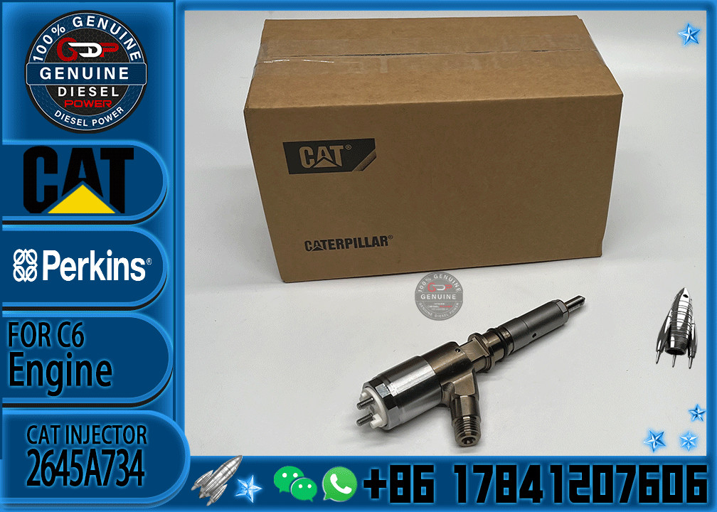 Diesel Engine Fuel Injector Excavator Accessories Diesel Motor Parts 2645A734 for Caterpillar CAT 323D