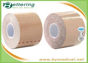 Wholesale Sports Kinesiology Tape Kinesio Roll Cotton Elastic Adhesive Muscle Bandage Strain Injury Support Skin Colour from china suppliers