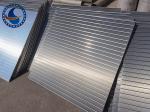 620mm Width Stainless Steel AISI 316L Wedge Wire Screen Plates With Acid Washing