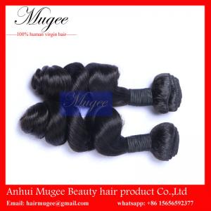 Wholesale Most popular human virgin hair, 100% indian hair extension, soft indian virgin hair thick bundles from china suppliers