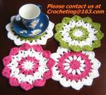 White Black Fabric Heart Lace Flower Floral Motif Sewing Trim Applique