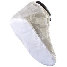 Anti - Skid Nonwoven Disposable Foot Covers PP Overshoes With PVC Sole