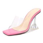 MES002 Summer Fish Mouth Women'S Sandals And Slippers Sexy Wine Glasses With